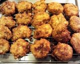 節約♪豚コマ肉とお豆腐の唐揚げくん作り方5写真