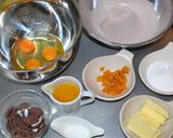 絶品!みかんチョコレートケーキ作り方4写真