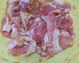 豚ばら肉・白菜入りあんかけパスタ作り方6写真