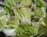 豚ばら肉・白菜入りあんかけパスタ作り方10写真