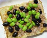 豆・おかか・醤油麹のトースト作り方5写真