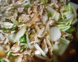 豚ばら肉・白菜入りあんかけパスタ作り方13写真