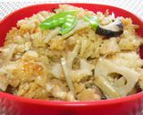 おせちにも♡炊飯器で簡単鶏おこわ作り方7写真