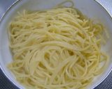海と山の幸のにぎやかパスタ作り方5写真