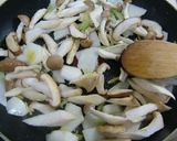 海と山の幸のにぎやかパスタ作り方6写真