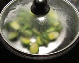 *簡単！芽キャベツの味噌マヨネーズあえ*作り方2写真