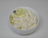 [簡単]お弁当用♪白菜のゴママヨ和え作り方1写真