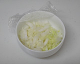 [簡単]お弁当用♪白菜のゴママヨ和え作り方2写真