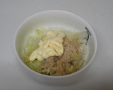 [簡単]お弁当用♪白菜のゴママヨ和え作り方3写真