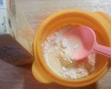 離乳食おやつに☆簡単レンジで蒸しパン♪作り方1写真