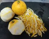 かぼすとりんごのジャム♥作り方1写真