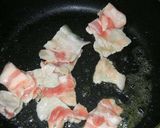 山芋と豚バラ肉のバター焼き作り方2写真