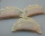 さっぱりハムチーズ大葉餃子作り方3写真
