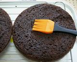 ☃チョコムースとチェリーのケーキ☆彡作り方15写真