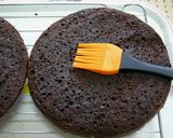 ☃チョコムースとチェリーのケーキ☆彡作り方15写真