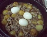 豚肉と新じゃがのお酢入りさっぱり甘辛煮作り方4写真