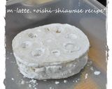 おからと納豆入り！蓮根のはさみ揚げ。作り方4写真