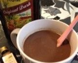 オレンジ香るラムホットミルクチョコレート作り方2写真