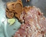 もやしとコーンのハンバーグ作り方2写真