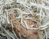もやしとコーンのハンバーグ作り方4写真