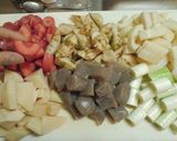 おせちの炒り鶏作り方1写真