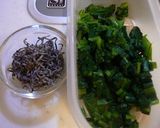 かぶの葉と塩昆布の混ぜご飯★おにぎりにも作り方4写真