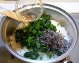 かぶの葉と塩昆布の混ぜご飯★おにぎりにも作り方6写真