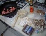 鶏ごぼうときのこの炊き込みご飯作り方1写真