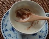 黒蜜とシナモン入り、ホットホットミルク☀作り方3写真