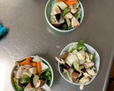 肉無チクワ簡単キムチ金平味野菜炒め作り方11写真