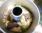 抹茶＆ココアマーブルシフォン★クリスマス作り方4写真