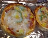 餃子の皮でパリパリ簡単ピザ風♪作り方8写真