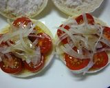醤油麹・トマト・玉葱のトースト作り方4写真