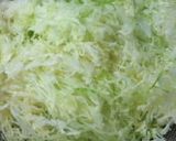 たっぷりキャベツの卵とじ作り方1写真