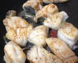 鱈のムニエルのグリーンカレー風味作り方4写真