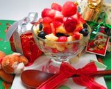クリスマス簡単パーティートライフルケーキ作り方9写真