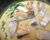 鱈のムニエルのグリーンカレー風味作り方5写真