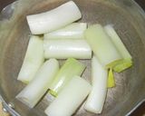 長ネギの山かけ作り方1写真