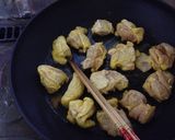 カレー風味の揚げない唐揚げ作り方3写真