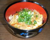 キンピラゴボウで♪とろ～りチーズ丼作り方4写真