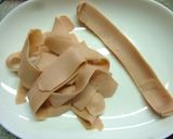 レンジで簡単✯ピーラー魚ニソのおつまみ作り方1写真