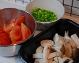 塩麹・いかとトマトの炒め煮作り方2写真