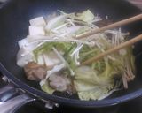 鶏すき焼き丼作り方2写真