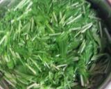 水菜とちりめんと大根の和え物作り方1写真