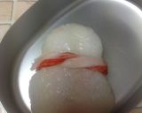 ☆キャラ弁 雪だるま☆作り方4写真