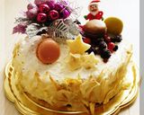 * 大きな切り株★ブッシュドノエル♪作り方11写真