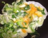 ネギだけwお好み焼き風♪作り方3写真