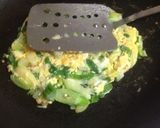 ネギだけwお好み焼き風♪作り方4写真