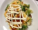 ネギだけwお好み焼き風♪作り方5写真