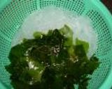 春雨とワカメの梅しそ酢の物作り方3写真